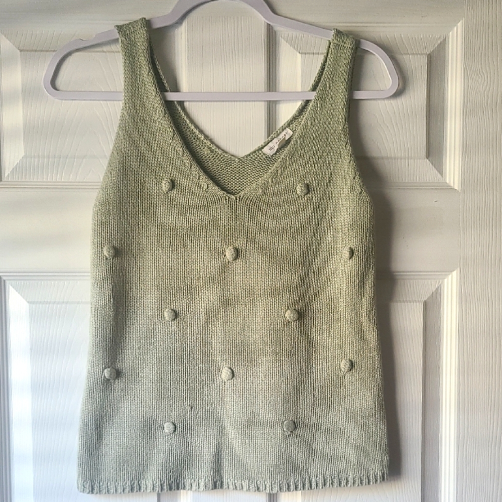 Sage Knit Tank Top